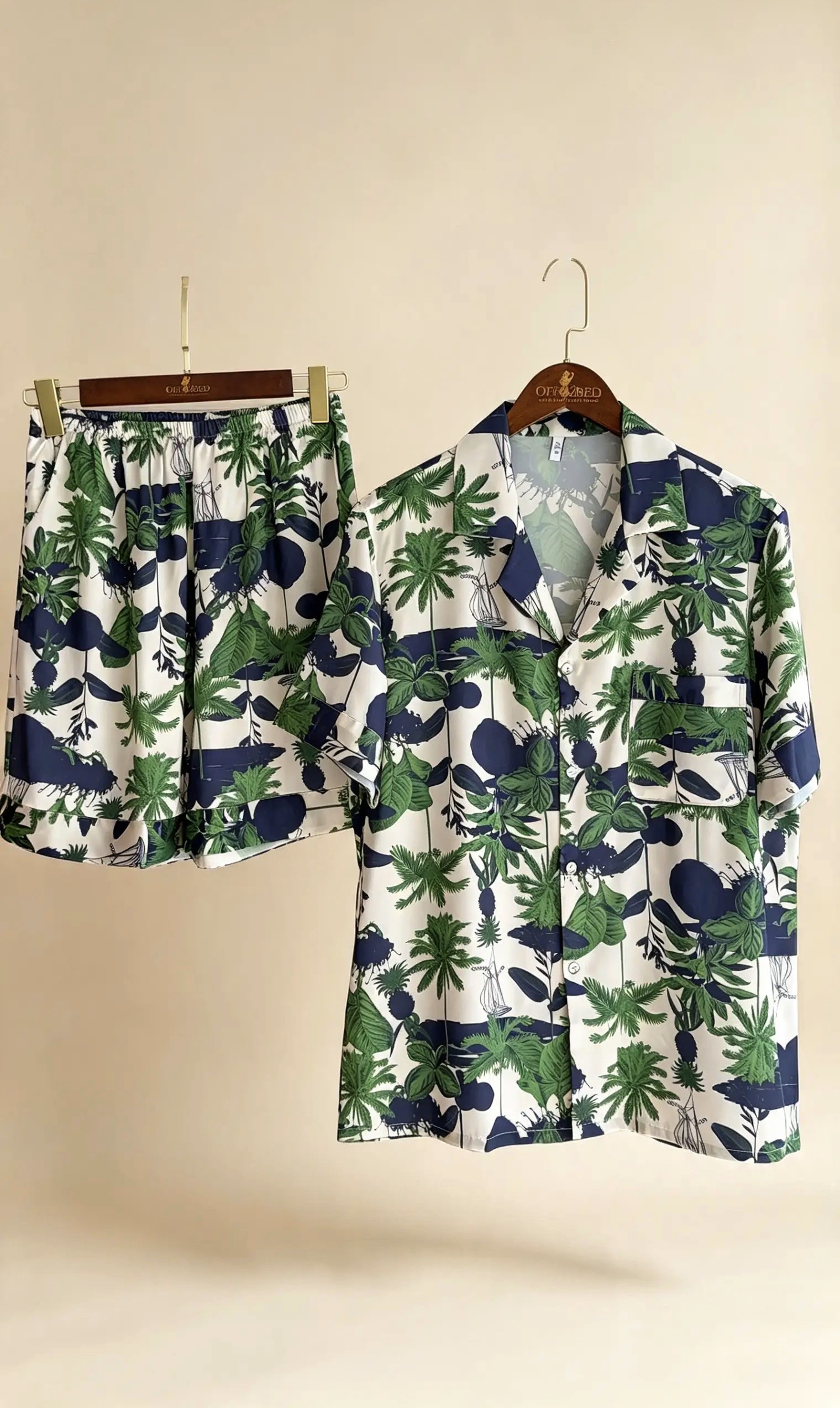 UNISEX LUXE SILK LOUNGE SET